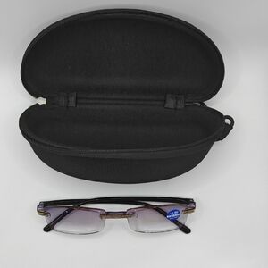 Frameless Blue Light Blocking Readers